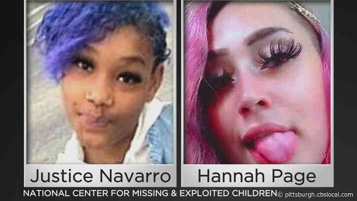 Missing Teenagers Justice Navarro And Hannah Page May Be In The Pittsburgh Area