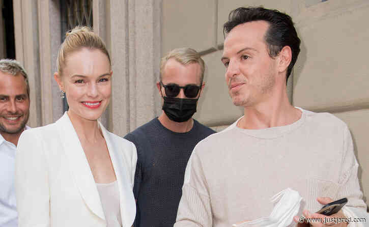 Kate Bosworth & Andrew Scott Hang Out Together at Armani Fashion Show in Milan!