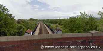 Preston: Appeal after thrown paving stone damages trains near Lostock Hall