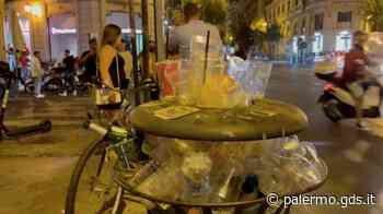 Movida a Palermo, divieti infranti e rifiuti: il centro storico si sveglia fra cumuli di bottiglie e bicchier - Giornale di Sicilia
