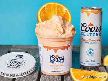 Coors joins boozy ice cream bandwagon with alcohol-infused dessert