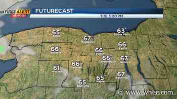 First Alert Weather: Cooler breeze today with warming temps later in the week