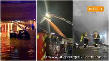 Unwetter-Bilanz im Kreis Neu-Ulm: Die Feuerwehr war im Dauereinsatz