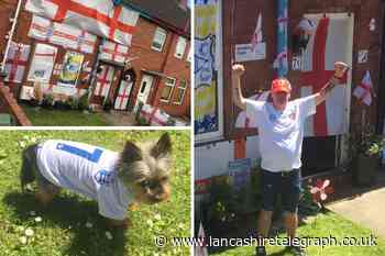 EURO 2020: Meet England super fans Benny and Yorkshire Terrier Reg