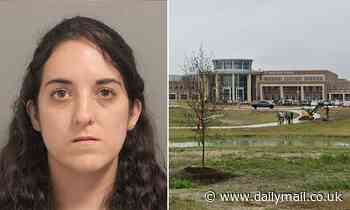 English teacher, 32, charged with sexually assaulting her male student and throwing scissors at him