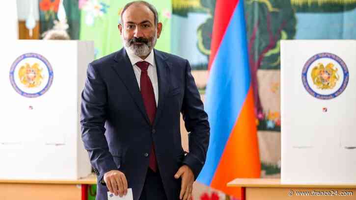 El primer ministro de Armenia lleva la delantera en los resultados preliminares de las elecciones - FRANCE 24 Español