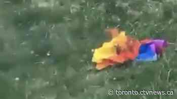 Two Mississauga teens arrested for allegedly burning Pride flag