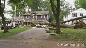 Cleanup underway after storms cause damage in Perinton