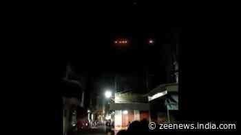 UFO spotted? Mysterious shining lights sighted in Gujarat sky - Watch