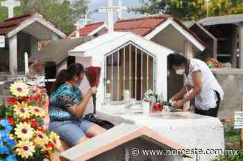 Rebeca Rivera lleva al panteón lo que más le gustaba a su papá, en Mazatlán - Noroeste