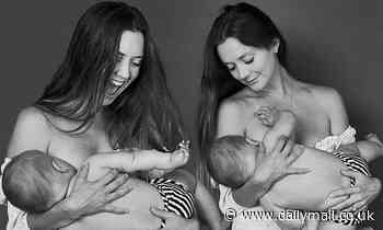 Billie Lourd celebrates son Kingston's  nine month milestone with breastfeeding snaps