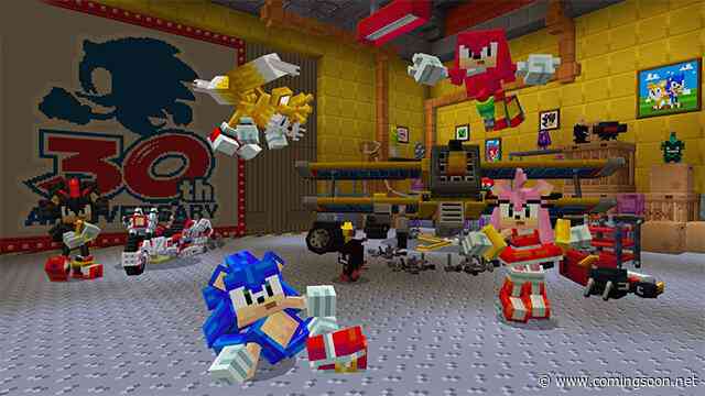 Minecraft Celebrates Sonic the Hedgehog Anniversary With DLC