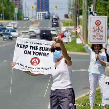 Markham council rejects Metrolinx plan to tunnel subway under Thornhill neighbourhood - Toronto Star