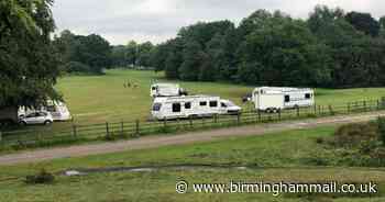 Travellers are back at Sutton Park after previous site has ‘barricades’ put up - Birmingham Live