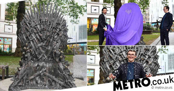 Game of Thrones’ Iron Throne lands in Leicester Square to mark 10th anniversary