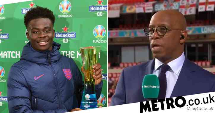 Ian Wright and Ashley Cole hail ‘brilliant’ Bukayo Saka after England beat Czech Republic at Euro 2020