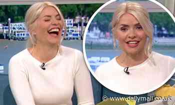 Holly Willoughby chuckles as she discusses 'sunbathing her vagina to feel sexier' with a sex coach