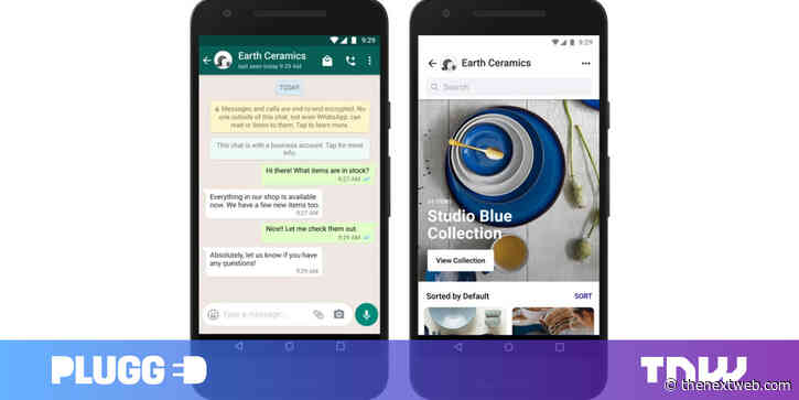 Facebook turns WhatsApp into a shopping hub with virtual storefronts