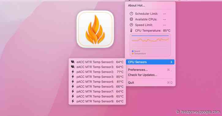 iMazing updates ‘Hot’ utility app for monitoring CPU temperature on M1 Macs