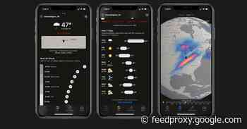 Apple-owned Dark Sky app updated with Apple Watch improvements and more