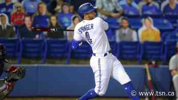 Springer returns to lineup, batting fifth for Blue Jays - TSN