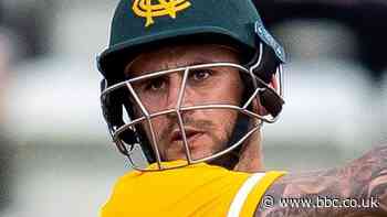 T20 Blast: Notts Outlaws top group after crushing win over Worcestershire