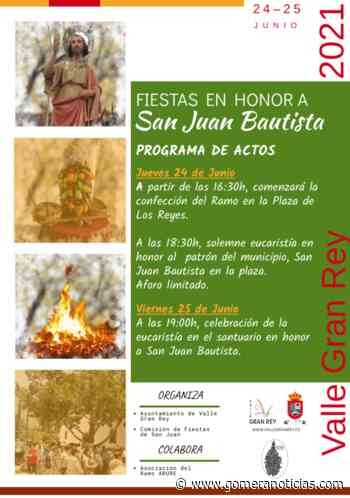 Fiestas en Honor a San Juan Bautista 2021 de Valle Gran Rey - Gomeranoticias - Gomeranoticias