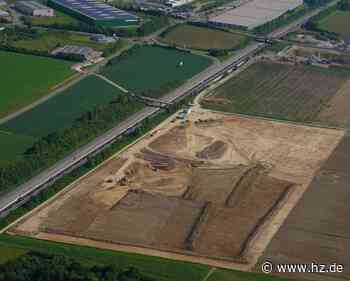 Amazon im Industriepark an der A 7: Bei Giengen starten die Bauarbeiten für das neue Verteilzentrum - Heidenheimer Zeitung