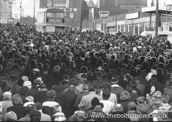 Fans leaving Burnden Park brought traffic to a standstill - The Bolton News