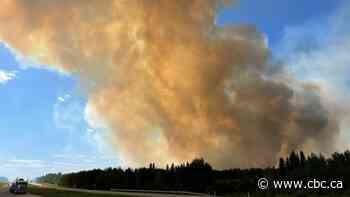 Out-of-control wildfire west of Edmonton forces evacuation