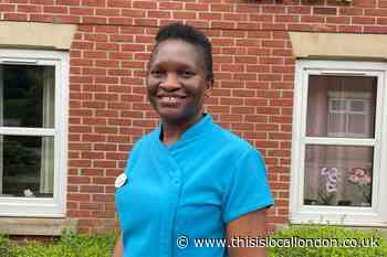 Woman marks 14 years of dedicated are home service