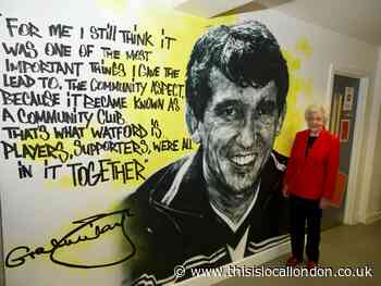A reminder of Graham Taylor's community legacy at Watford FC