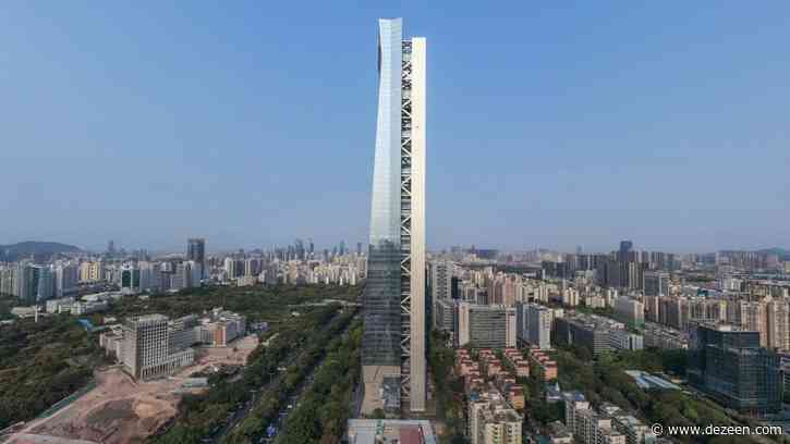Morphosis creates asymmetrical supertall skyscraper in Shenzhen