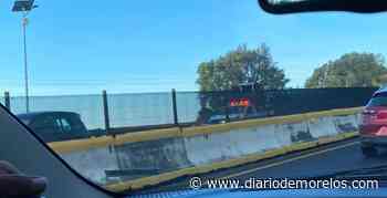 Tercer accidente en La Pera, de la México-Cuernavaca, en menos de una semana - Diario de Morelos