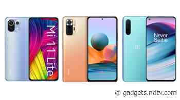 Mi 11 Lite vs Redmi Note 10 Pro vs OnePlus Nord CE 5G: Price in India, Specifications Compared