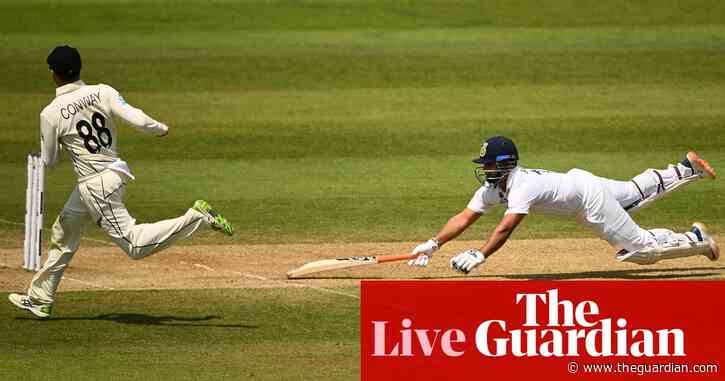 New Zealand chasing 139 v India to win World Test Championship final – live!