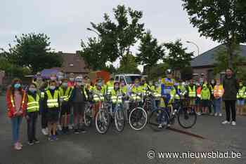 Leerlingen leggen fietsexamen af langs 18 kruispunten