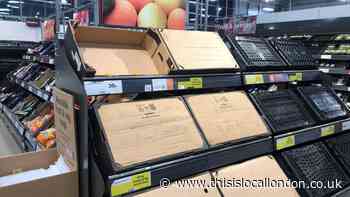 Brits warned of 'inevitable' food shortage in UK supermarkets