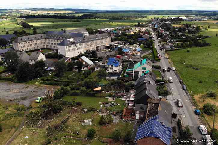 Tornado-ervaringsdeskundige gemeente Malle schenkt 2.000 euro aan lotgenoot Beauraing