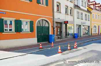 Bamberg: Wasserrohrbruch führt zu Vollsperrung - Untere Königsstraße betroffen