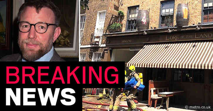 Guy Ritchie’s pub on fire in central London as 70 firefighters tackle huge blaze