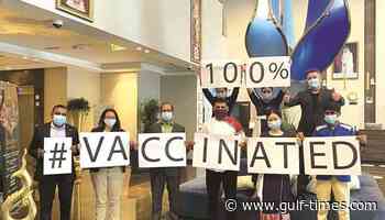Centara West Bay achieves vaccination success - Doha - Gulf Times