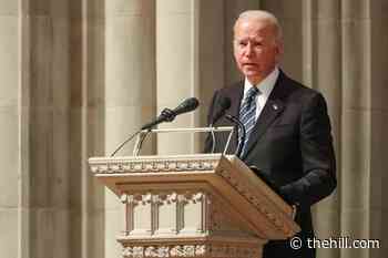 Biden at Sen. John Warner's funeral: He 'gave me confidence'