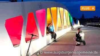 Keine Regenbogenfarben an der Allianz-Arena: Dafür auf einer Brücke in Ulm - Augsburger Allgemeine