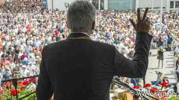 Schwörmontag 2021: Stadt Ulm verlost Sitzplätze für die Schwörfeier - SWP