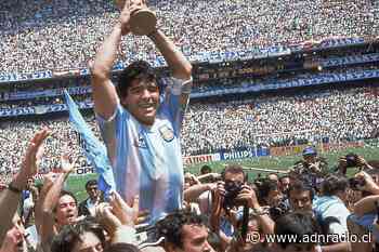 El Obelisco de Buenos Aires brilló con la figura de Diego Armando Maradona - ADN Chile