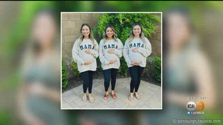 Triplets Celebrate Being Pregnant At The Same Time
