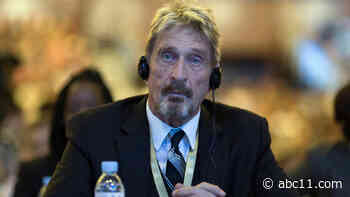 Antivirus software creator John McAfee found dead in Spanish prison