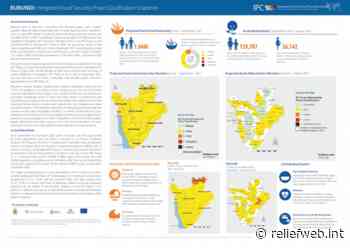 Burundi: Acute Food Insecurity Situation April - May 2021 and Projection June - Sept 2021 and Acute Malnutrition Situation September - December 2020 and Projection for January - August 2021 - Burundi - ReliefWeb