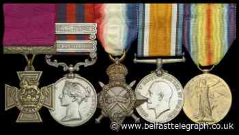 Victoria Cross soldier’s medals sell for £420,000